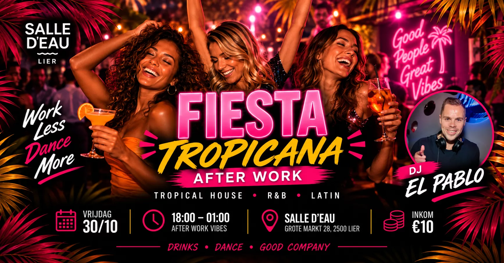 Facebook banner Fiesta Tropicana After Work